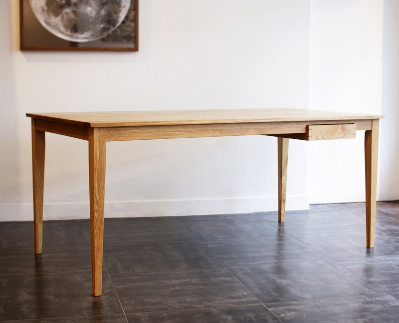 urbanworks modern oak table - drawer